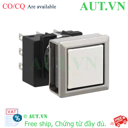 Ảnh của Nút nhấn giữ không đèn IDEC LB7MB-A1T7W 3NO+3NC (Trắng)