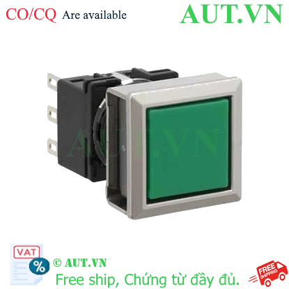 Ảnh của Nút nhấn nhả không đèn IDEC LB7MB-M1T1G 1NO+1NC (Xanh)