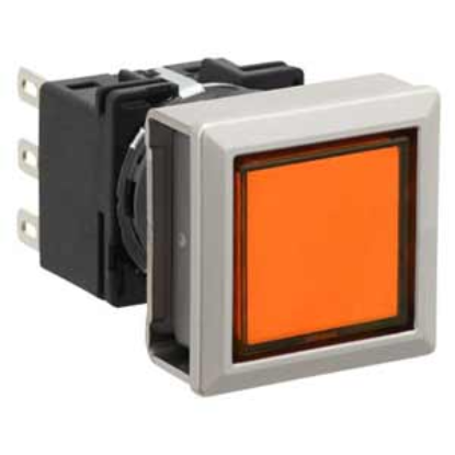 Ảnh của Nút nhấn nhả không đèn IDEC LB7MB-M1T1LA 1NO+1NC (Hổ phách)