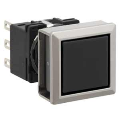 Ảnh của Nút nhấn nhả không đèn IDEC LB7MB-M1T2VB 2NO+2NC (Đen)