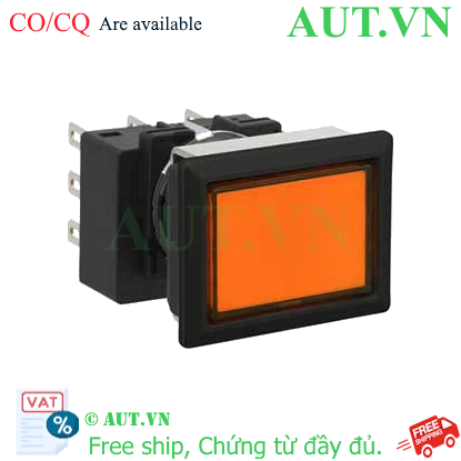 Ảnh của Nút nhấn giữ không đèn IDEC LB8B-A1T2LA 2NO+2NC (Hổ phách)