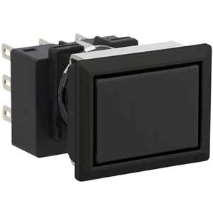 Ảnh của Nút nhấn giữ không đèn IDEC LB8B-A1T2VB 2NO+2NC (Đen)