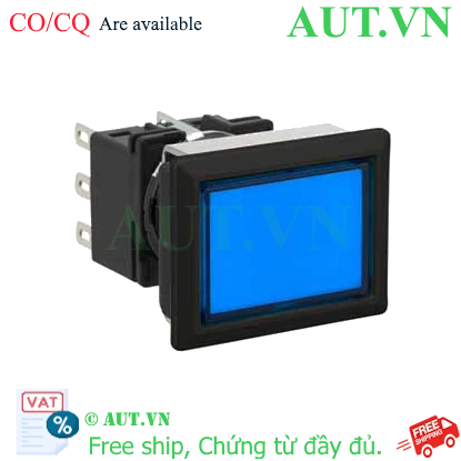 Ảnh của Nút nhấn nhả không đèn IDEC LB8B-M1T1VS 1NO+1NC (Xanh)