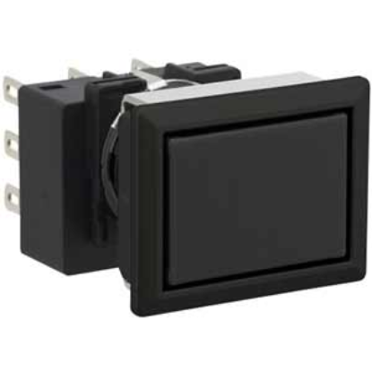 Ảnh của Nút nhấn nhả không đèn IDEC LB8B-M1T7B 3NO+3NC (Đen)