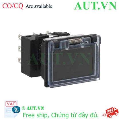 Ảnh của Nút nhấn giữ không đèn IDEC LB8GB-A1T1VB 1NO+1NC (Đen)