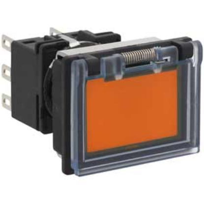 Ảnh của Nút nhấn giữ không đèn IDEC LB8GB-A1T3LA 3NO+3NC (Hổ phách)