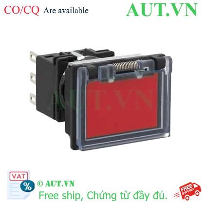 Ảnh của Nút nhấn giữ không đèn IDEC LB8GB-A1T3R 3NO+3NC (Đỏ)