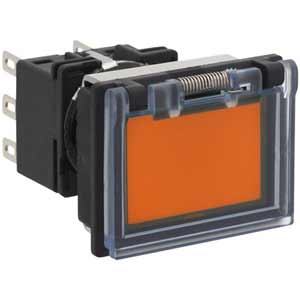 Ảnh của Nút nhấn nhả không đèn IDEC LB8GB-M1T6LA 2NO+2NC (Hổ phách)