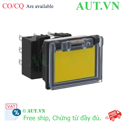 Ảnh của Nút nhấn nhả không đèn IDEC LB8GB-M1T6LY 2NO+2NC (Vàng)