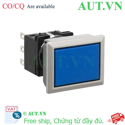 Ảnh của Nút nhấn giữ không đèn IDEC LB8MB-A1T1S 1NO+1NC (Xanh)