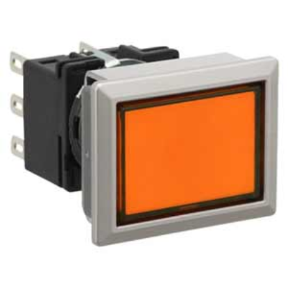 Ảnh của Nút nhấn giữ không đèn IDEC LB8MB-A1T2LA 2NO+2NC (Hổ phách)