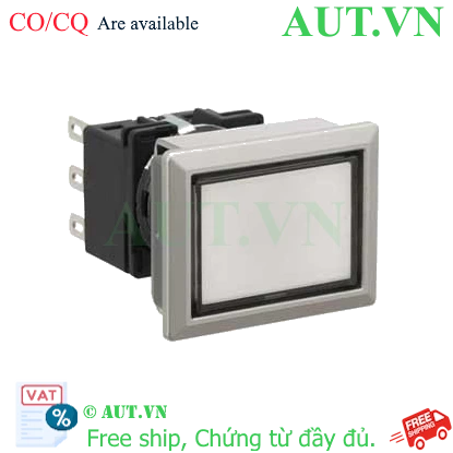 Ảnh của Nút nhấn nhả không đèn IDEC LB8MB-M1T2LW 2NO+2NC (Trắng)