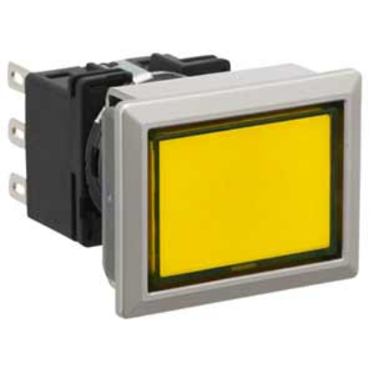 Ảnh của Nút nhấn nhả không đèn IDEC LB8MB-M1T2VY 2NO+2NC (Vàng)