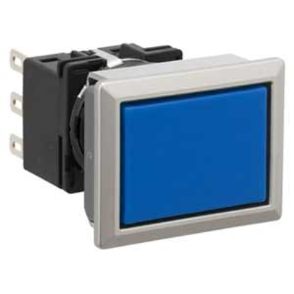 Ảnh của Nút nhấn nhả không đèn IDEC LB8MB-M1T7LS 3NO+3NC (Xanh)