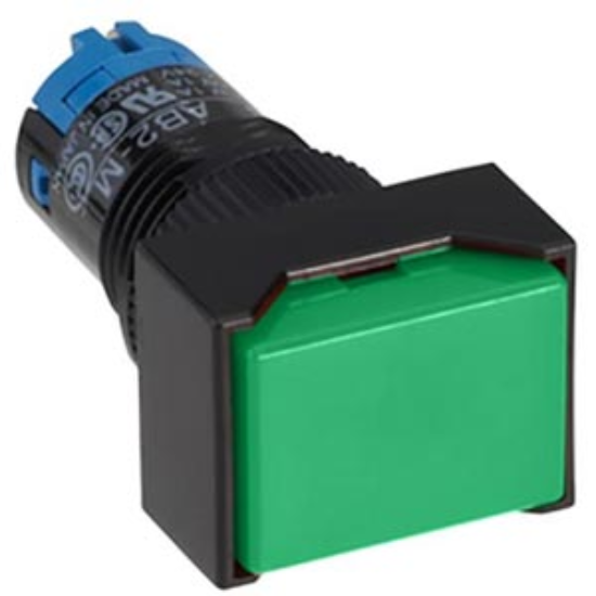 Ảnh của Nút nhấn giữ không đèn IDEC AB2H-A1PG D12 1NO+1NC (Xanh)