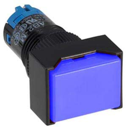 Ảnh của Nút nhấn giữ không đèn IDEC AB2H-A2S D12 2NO+2NC (Xanh)