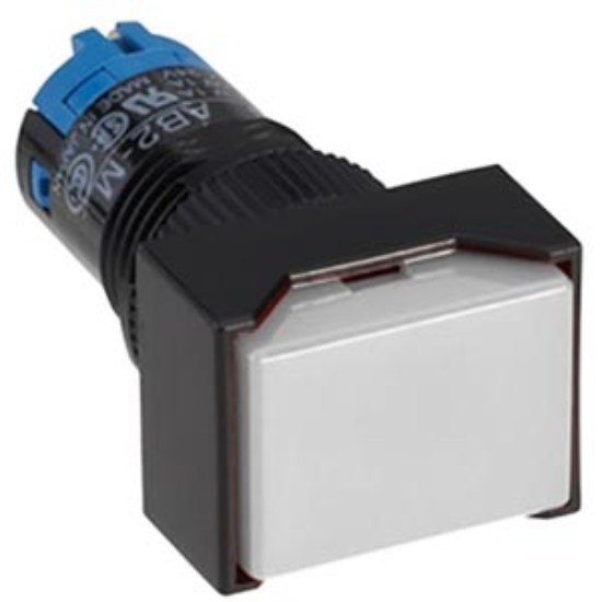 Ảnh của Nút nhấn nhả không đèn IDEC AB2H-M1PLW D12 1NO+1NC (Trắng)