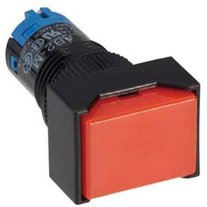 Ảnh của Nút nhấn nhả không đèn IDEC AB2H-M2LR D12 2NO+2NC (Đỏ)