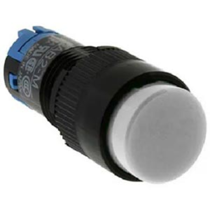 Ảnh của Nút nhấn giữ không đèn IDEC AB2M-A2W D12 2NO+2NC (Trắng)