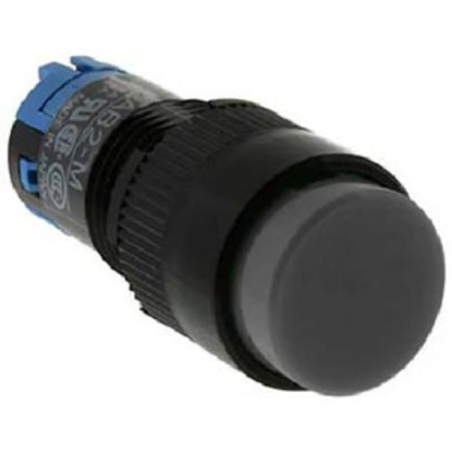 Ảnh của Nút nhấn nhả không đèn IDEC AB2M-M1PB D12 1NO+1NC (Đen)