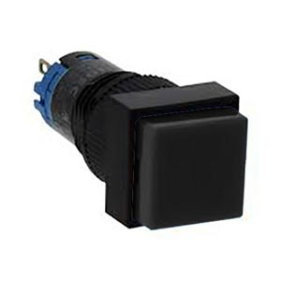 Ảnh của Nút nhấn giữ không đèn IDEC AB2Q-A1PB D12 1NO+1NC (Đen)