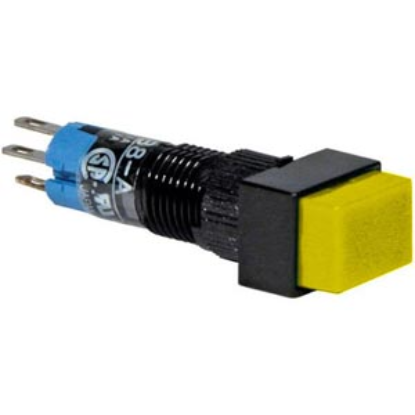 Ảnh của Nút nhấn nhả không đèn IDEC AB8H-M1LY D8 1NO+1NC (Vàng)