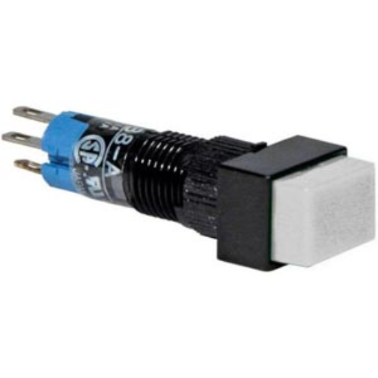 Ảnh của Nút nhấn nhả không đèn IDEC AB8H-M1W D8 1NO+1NC (Trắng)