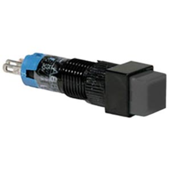 Ảnh của Nút nhấn nhả không đèn IDEC AB8Q-M1B D8 1NO+1NC (Đen)