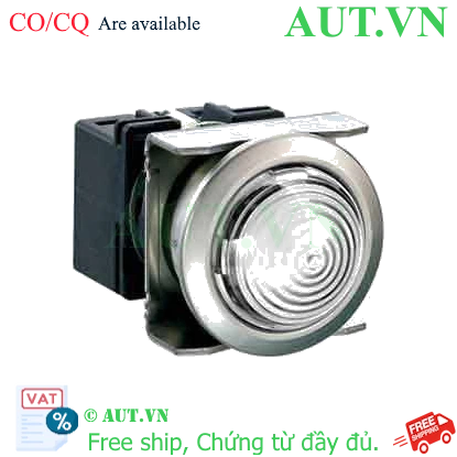 Ảnh của Đèn báo phẳng phi 18 IDEC LB6MP-2T01VPW 