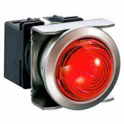 Ảnh của Đèn báo phẳng phi 18 IDEC LB6MP-2T04VR 