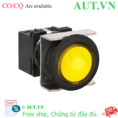 Ảnh của Đèn báo phẳng phi 18 IDEC LB6P-1T04VY 