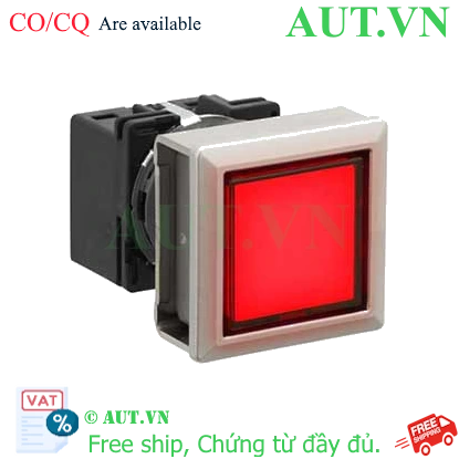 Ảnh của Đèn báo phẳng phi 18 IDEC LB7MP-1T04R 