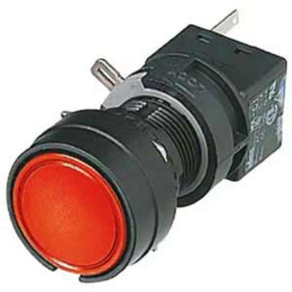 Ảnh của Nút nhấn giữ không đèn IDEC HA1B-A1C6LR D16 2NO+2NC (Đỏ)