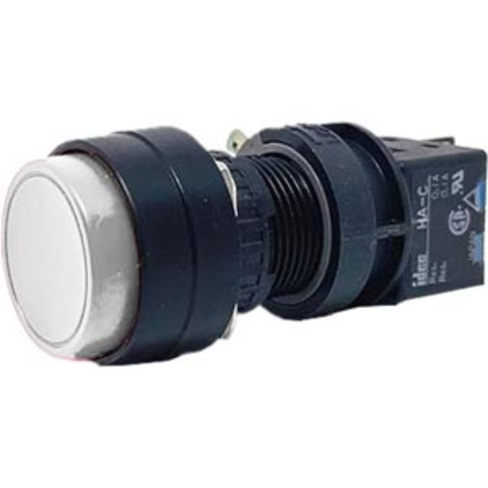 Ảnh của Nút nhấn nhả không đèn IDEC HA1B-M2C2VW D16 2NO+2NC (Trắng)