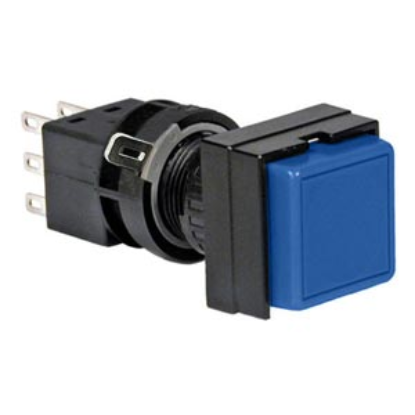 Ảnh của Nút nhấn giữ không đèn IDEC HA2B-A2C2S D16 2NO+2NC (Xanh)