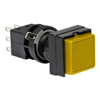 Ảnh của Nút nhấn giữ không đèn IDEC HA2B-A2C2Y D16 2NO+2NC (Vàng)