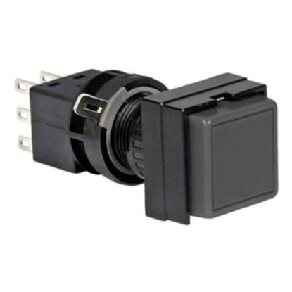 Ảnh của Nút nhấn nhả không đèn IDEC HA2B-M2C2B D16 2NO+2NC (Đen)