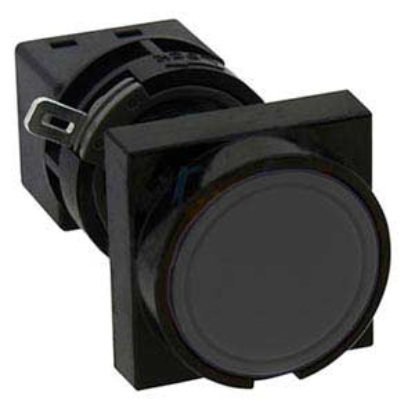 Ảnh của Nút nhấn nhả không đèn IDEC HA3B-M1C6B D16 2NO+2NC (Đen)
