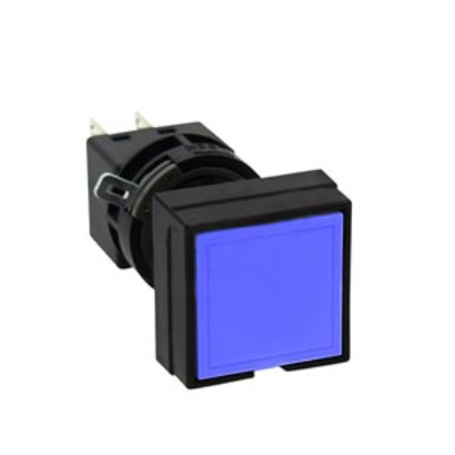 Ảnh của Nút nhấn nhả không đèn IDEC HA4B-M1C1LS D16 1NO+1NC (Xanh)