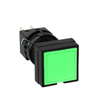 Ảnh của Nút nhấn nhả không đèn IDEC HA4B-M1C2VLG D16 2NO+2NC (Xanh)