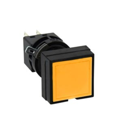 Ảnh của Nút nhấn nhả không đèn IDEC HA4B-M1C6LA D16 2NO+2NC (Hổ phách)