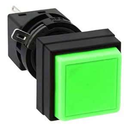 Ảnh của Nút nhấn nhả không đèn IDEC HA4B-M2C6G D16 2NO+2NC (Xanh)