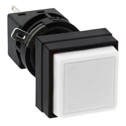 Ảnh của Nút nhấn nhả không đèn IDEC HA4B-M2C2W D16 2NO+2NC (Trắng)