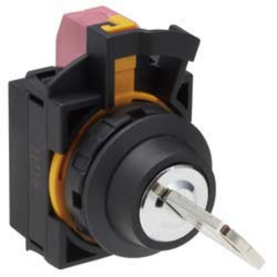 Ảnh của Công tắc xoay chìa khóa (loại phẳng) IDEC CW4K-2AE21 