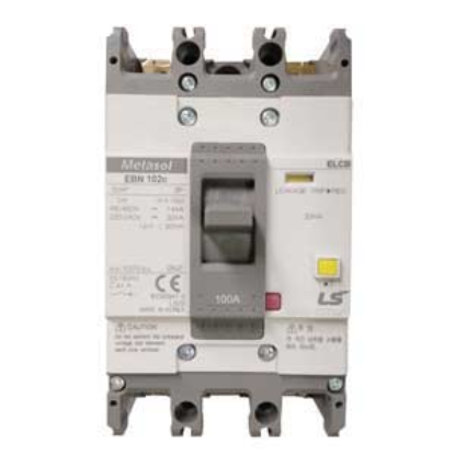 Ảnh của Aptomat chống giật 2 cực LS EBN102c 100A 30mA .