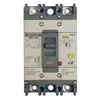 Ảnh của Aptomat chống giật 2 cực LS EBN102c 100A 100/300/500mA .