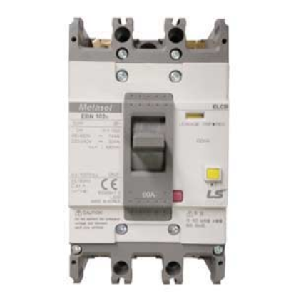 Ảnh của Aptomat chống giật 2 cực LS EBN102c 60A 100mA .