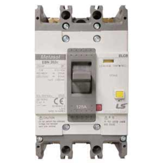 Ảnh của Aptomat chống giật 2 cực LS EBN202c 125A 100mA .