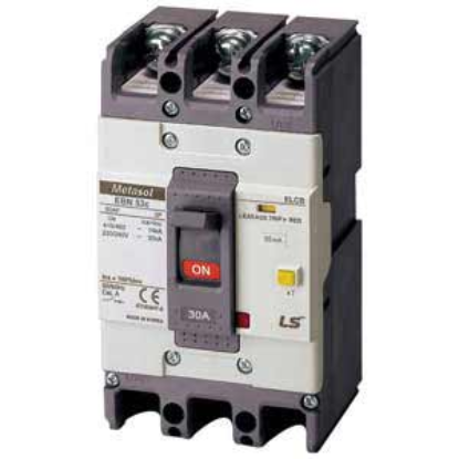 Ảnh của Aptomat chống giật 3 pha LS EBN53c 30A 15mA .