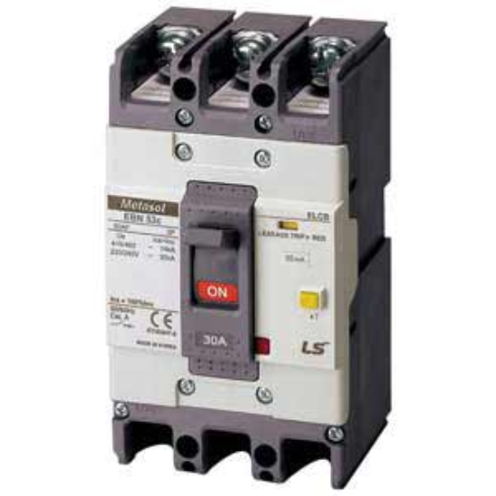 Ảnh của Aptomat chống giật 3 pha LS EBN53c 30A 15mA .